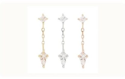 Alum body jewellery