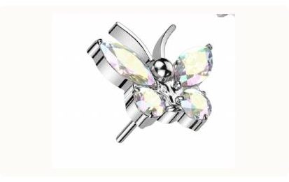 Butterfly Gems body jewellery