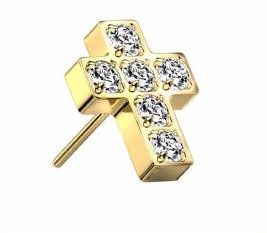 Cross Top body jewellery
