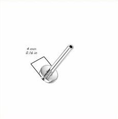 Flat Back Labret - 16g/18g (5-8mm) body jewellery