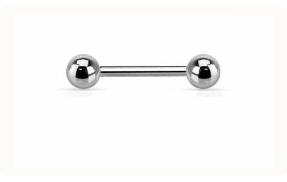 Industrial 14g body jewellery
