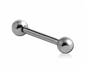 Internally Threaded Titanium Barbell body jewellery