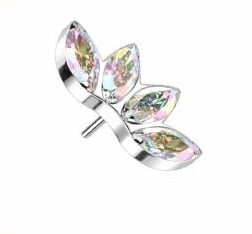 Marquise Crown body jewellery