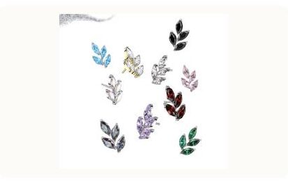 Marquise Leaf body jewellery
