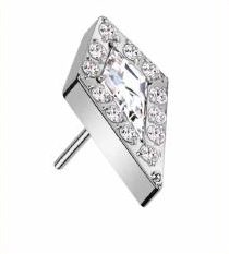 Stiletto Triangle body jewellery