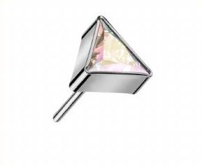 Triangle Gem body jewellery
